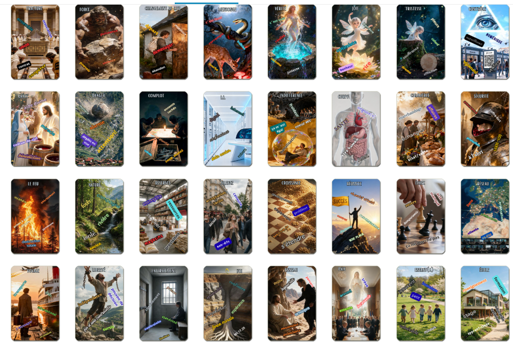 Oracle de l´infini- 110 cartes